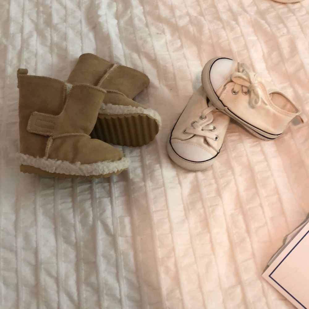 Size 2 baby shoe lot